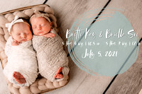 Newborn | Brette & Briella
